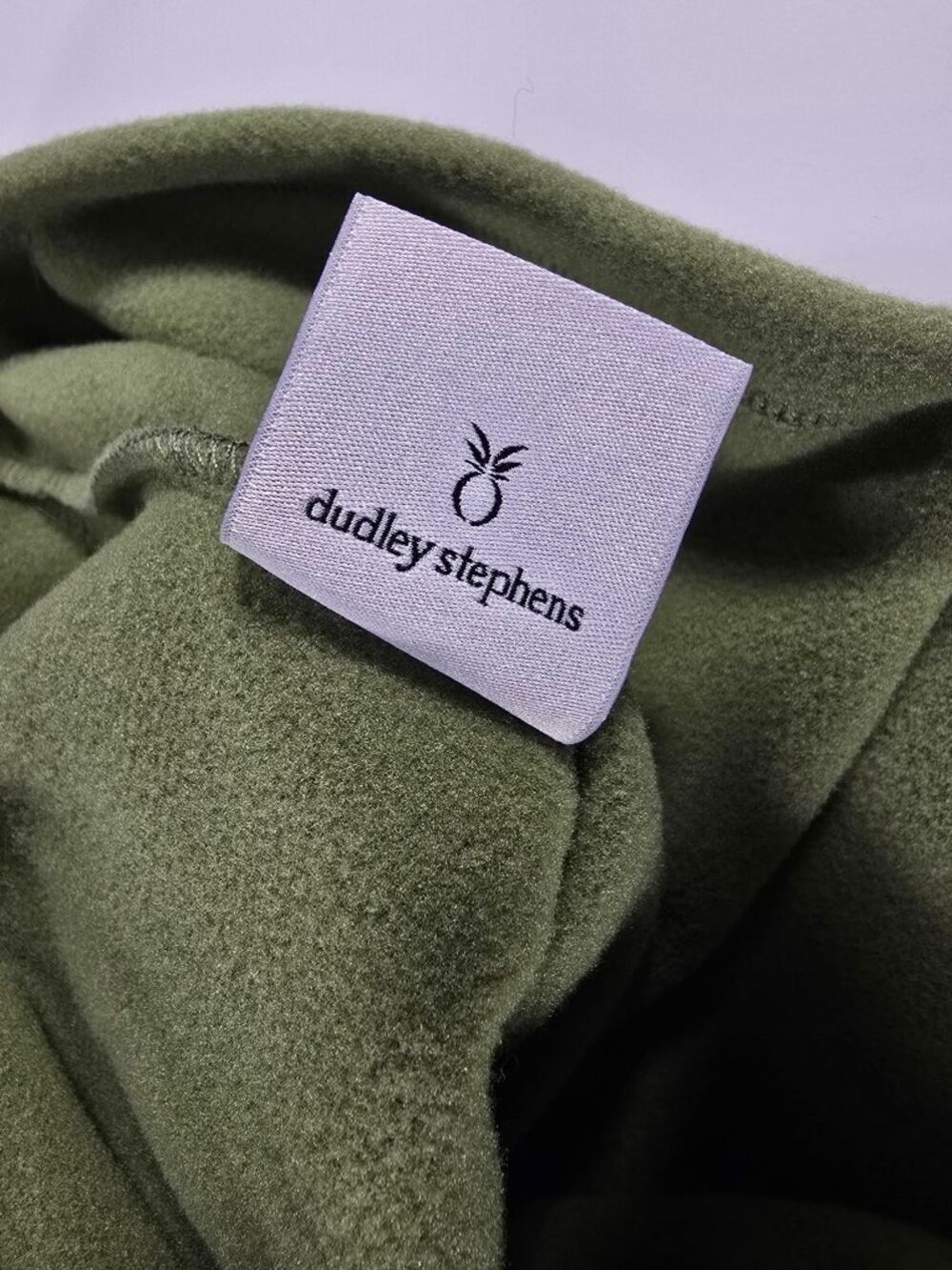 NEW Dudley Stephens Greenpoint Turtleneck Sweater Fleece Pullover Army Green XL - Picture 6 of 10